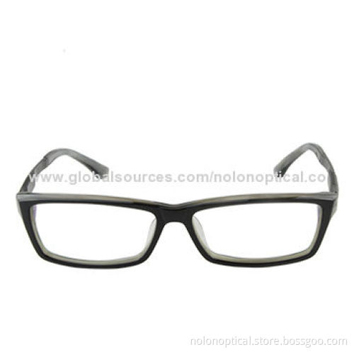 Black/Clear Acetate Reading Glasses